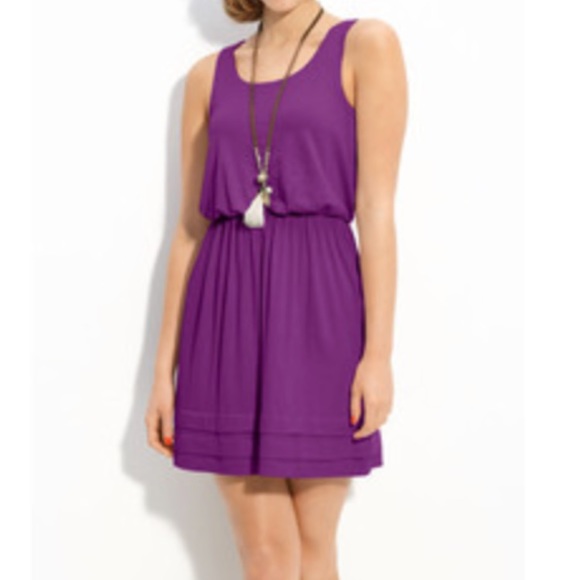 Lush Purple Dress - Picture 7 of 7